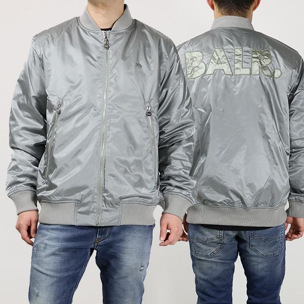 BALR. ボーラー Hazel Bomber ボンバージャケット ジップアップ オーバーサイズ メ...