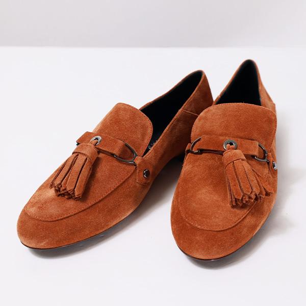 Longchamp ロンシャン Loafer ローファー スリッポン フリンジ レディース 7007...