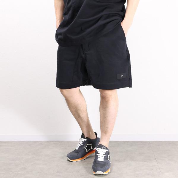 Y-3 FT SHORTS ハーフパンツ ビックシルエット ロゴ コットン メンズ H44784 ワ...