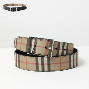 BURBERRY バーバリー リバーシブル ベルト バーバリーチェック レザー 本革 ロゴ メンズ 8052781｜LaG Onlinestore