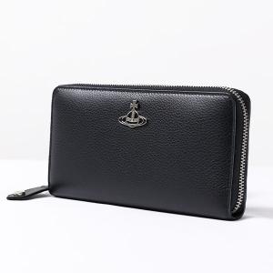 【未使用級】Vivienne Westwood 長財布　レザー　シボ革　オーブ Vivienne Westwood 未使用 ヴィヴィアンウエストウッド 財布
