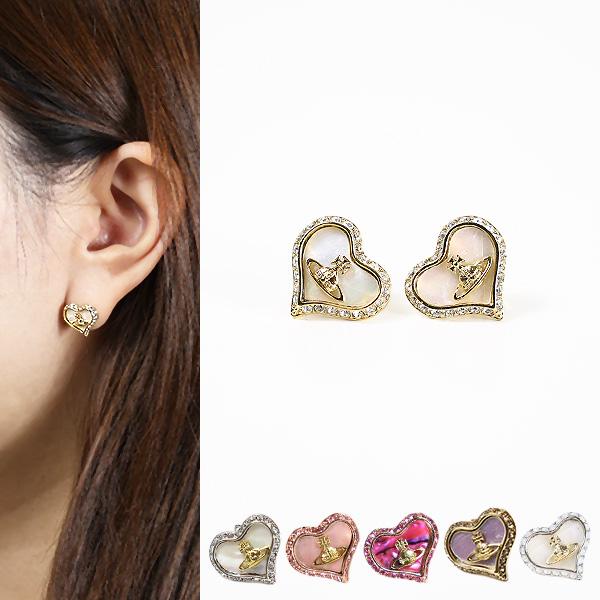 ヴィヴィアンウエストウッド PETRA Heart Earrings 62010074 02P276...