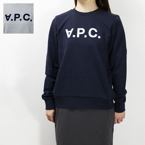 A.P.C. VIVA Logo Sweatshirts スウェットシャツ クルーネック コットン ...