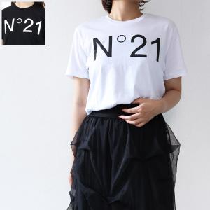 N 21 ヌメロヴェントゥーノ Tシャツ 半袖 クルーネック ロゴT ロゴプリント コットン キッズ 女の子 レディース 大人もOK N21173 N0153