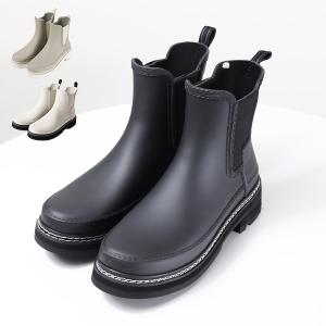 ハンター レインブーツ 23cm リファインド グロス ヒール ブーツ 防水 レディース】リファインドミッドヒールグロス | ハンター(HUNTER