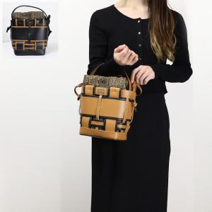 Zanchetti（ザンケッティ） WOVEN SMALL BUCKET BAG WBUS 735 ウーブン