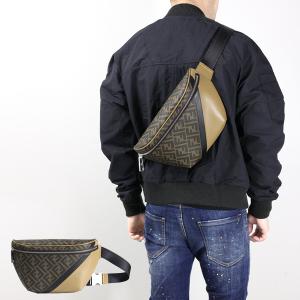 FENDI フェンディシャドー ダイアゴナル ベルトバッグ ボディ