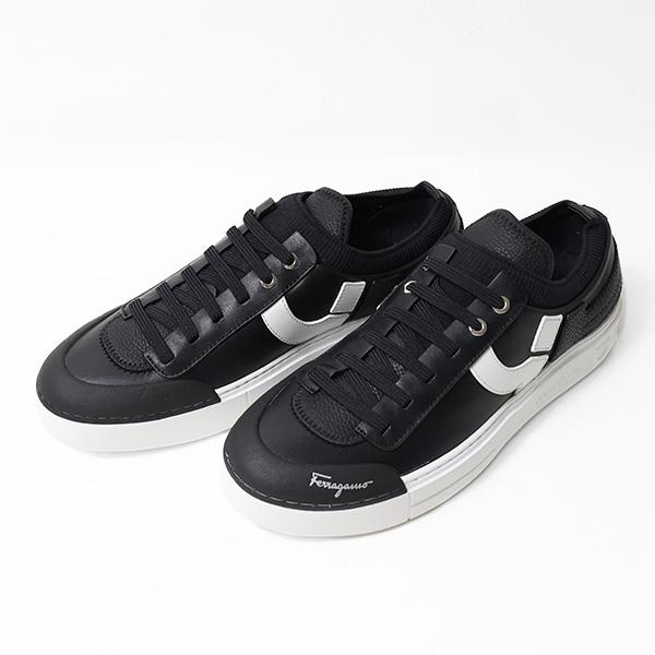 サルヴァトーレフェラガモ Gancini Sneakers スニーカー ローカット 靴 レースアップ...