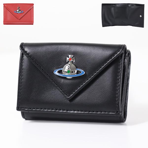 Vivienne Westwood ヴィヴィアンウエストウッド 三つ折り財布 ミニ財布 エンベロープ...