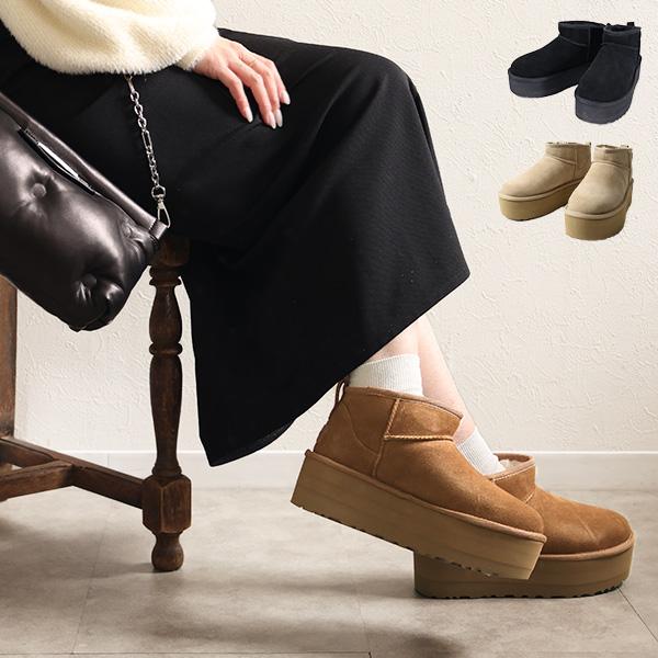 UGG アグ Classic Ultra Mini Platform ムートンブーツ クラシック ウ...