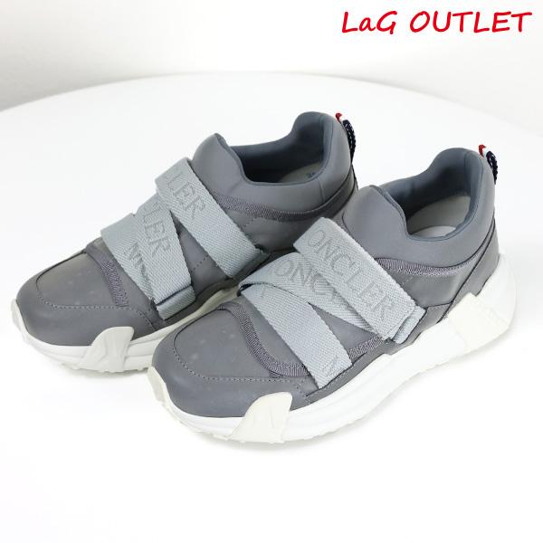 【LaGアウトレット】【返品交換不可】MONCLER モンクレール ロゴベルト スニーカー ローカッ...