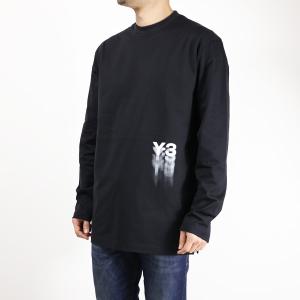 Y-3 ワイスリー GRAPHIC LONG SLEEVE TEE Tシャツ 長袖 ロンT クルー