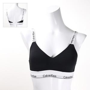 Calvin Klein カルバンクライン ブラジャー ノンワイヤー カップ付き 下着 アンダーウェア ロゴ レディース QF7059｜LaG Onlinestore