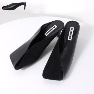 JIL SANDER ブラック ミュール 35 JIL SANDER ブラック ミュール 35 JIL SANDER ジルサンダー
