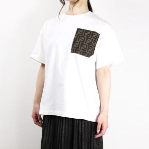 Fendi ロゴプリント 半袖Tシャツ 116331.jpg