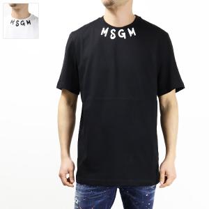 MSGM（エムエスジーエム） tシャツ 「NEW」MSGM WASHEDロゴ ロング