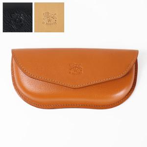 IL BISONTE イルビゾンテ Glasses Case SCA087 PV0005 グラスケース メガネケース 眼鏡ケース ロゴ シンプル メンズ レディース ユニセックス｜LaG Onlinestore