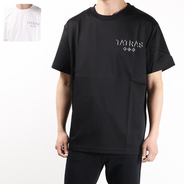 TATRAS LOGADO Tシャツ 半袖 カットソー ロゴT クルーネック リラックスフィット コ...