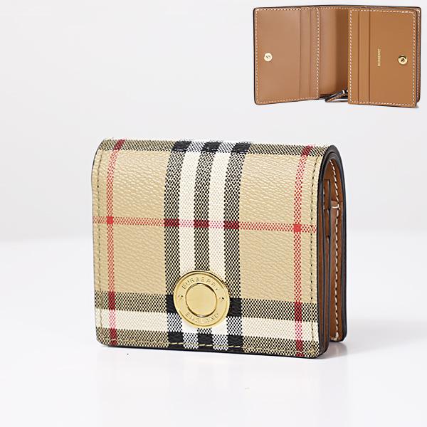 Burberry バーバリー Small Check Bi-Fold Wallet 二つ折り財布 折...