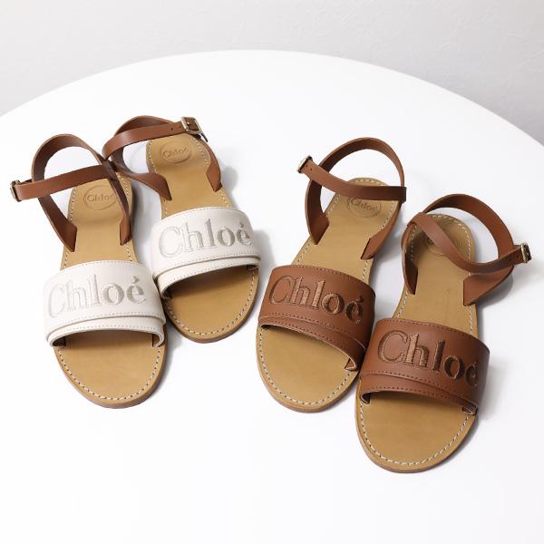 Chloe クロエ Strap Sandals ストラップサンダル サンダル ローヒール キッズ 女...