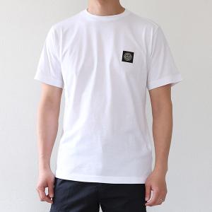 STONE ISLAND JUNIOR ストーンアイランド ジュニア Logo T-Shirts Tシャツ 半袖 クルーネック コットン ロゴ ワンポイント 大人もOK キッズ メンズ 801620147