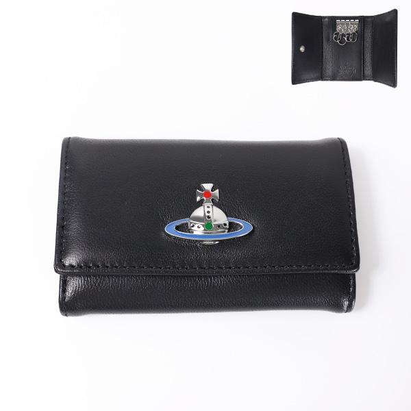 Vivienne Westwood ヴィヴィアンウエストウッド Nappa Key Case キーケ...