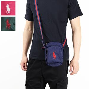 POLO RALPH LAUREN ポロラルフローレン Mini Shoulder Bag ショルダーバッグ クロスボディバッグ ロゴ キッズ メンズ レディース 大人もOK RL9AR011｜lag-onlinestore