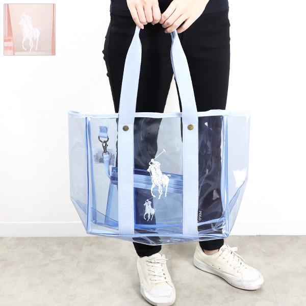 POLO RALPH LAUREN ポロラルフローレン Clear Tote Bag トートバッグ ...