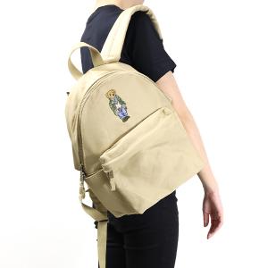 新品　ラルフローレン  ポロベア　リュック　バックパック　ベージュ Amazon.co.jp: [ラルフローレン] バックパック RLAN POLO CANVAS