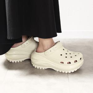 crocs クロックス サンダル レディース ストンプ ハイシャイン