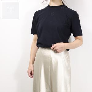 LOEWE（ロエベ） Cropped Draped T-Shirt S359Y22X04 1100 2100 半袖