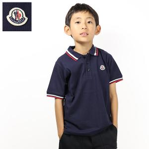 モンクレール　半袖　キッズ MONCLER KIDS モンクレール ネイビー半袖Tシャツ キッズ