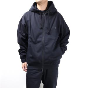 Y-3 / ジップパーカー/S/コットン/BLK/プリント/P98172 Y-3 ワイスリー LOGO ZIP HODDIE パーカー ジップアップ スウェット