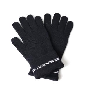 N°21 ヌメロヴェントゥーノ Logo Gloves 手袋 ロゴ グローブ ウール