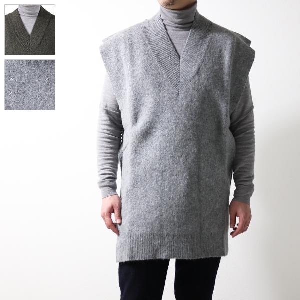 Maison Margiela メゾン マルジェラ ニットベスト Wool Vest S50TH00...