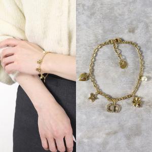 DIOR Petit CD Lucky Baroque♡【 Dior 】ブレスレット Christian Dior ディオール ブレスレット Petit CD Lucky