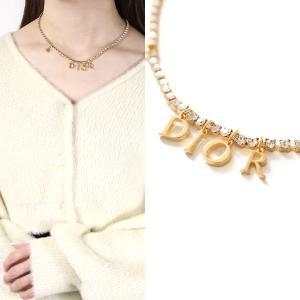 Christian Dior ディオール CD NAVY NECKLACE ネックレス