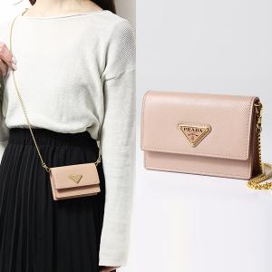 PRADA プラダ カードケース 名刺入れ サフィアーノ トライアンゴロ
