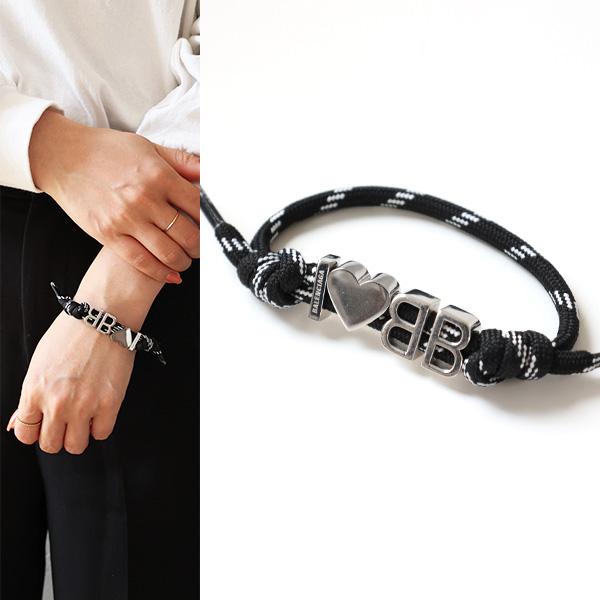 BALENCIAGA バレンシアガ ブレスレット I Love BB Bracelet 722539...