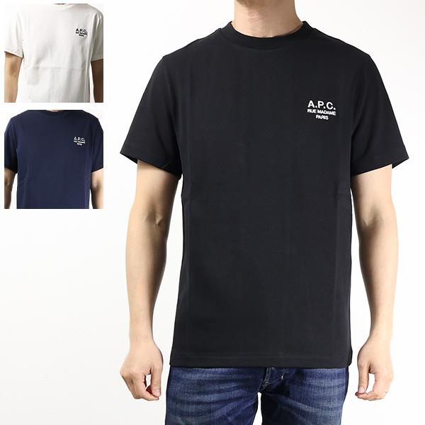 A.P.C. アーペーセー Tシャツ Logo T-Shirts COHBU M26388 メンズ ...