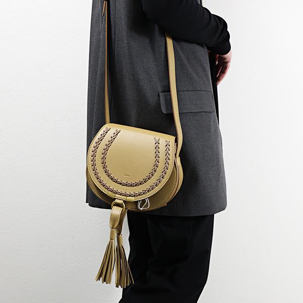 Chloe クロエ ショルダーバッグ MARCIE Small Saddle Bag マーシー スモ...