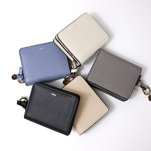 美品 箱付き クロエ アルファベット 三つ折り財布 小銭入れ コイン カード Chloe クロエ 三つ折り財布 ALPHABET アルファベット