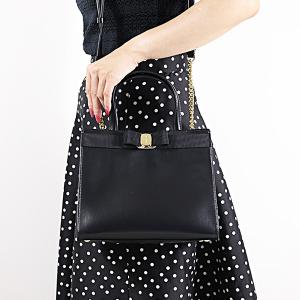 サルヴァトーレ　フェラガモ　レザーハンドバッグ　139 FERRAGAMO フェラガモ Salvatore Ferragamo バッグ ハンドバッグ