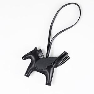 エルメス バッグチャーム ロデオPM ロベオロック クレ ラムスキン K