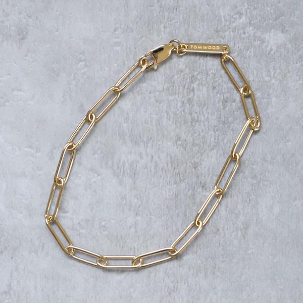 TOM WOOD トムウッド ブレスレット Box Bracelet Gold ボックス 10006...
