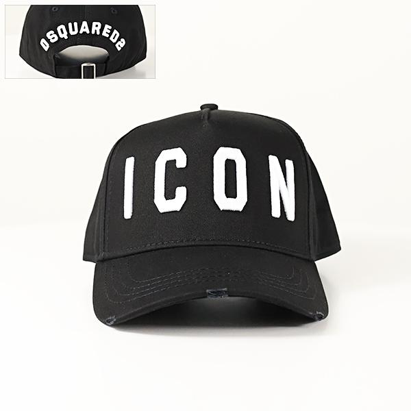 Dsquared2 ディースクエアード ベースボールキャップ Icon Baseball Cap B...