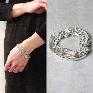 HERMES エルメス ブレスレット Boucle Sellier Inflexible Bracelet ブックルセリエ アンフレクシブル 125412B 00150 シルバー925 silver925 アクセサリー