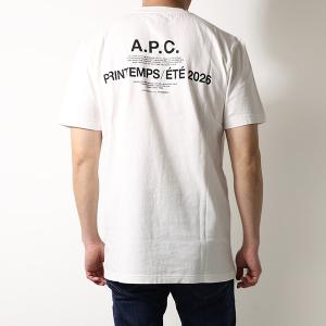 A.P.C. アーペーセー Tシャツ APC Printemps 26 T-Shirts COHBS M26465 メンズ 半袖 クルーネック ロゴT カットソー