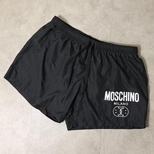 MOSCHINO モスキーノ 水着 Swim Short Pants A4204 2074 メンズ スイムショーツ ロゴ