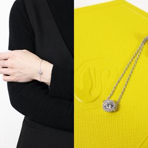 miu miu（ミュウミュウ） Crystal Logo Bracelet ブレスレット